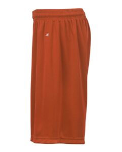 Badger 4109 Men’s B-Core 9″ Shorts – Burnt Orange (side)