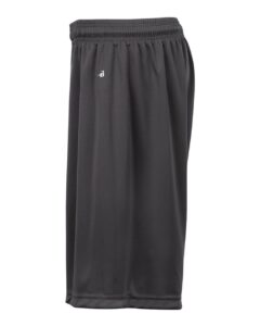 Badger 4109 Men’s B-Core 9″ Shorts – Graphite (side)