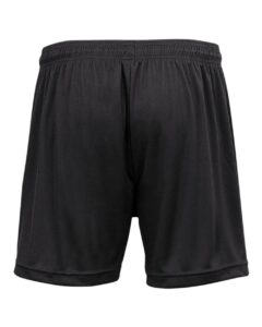 Badger 4116 Women’s B-Core 5″ Inseam Shorts – Black (back)