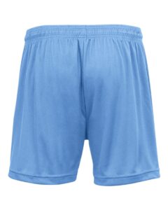 Badger 4116 Women’s B-Core 5″ Inseam Shorts – Columbia Blue (back)