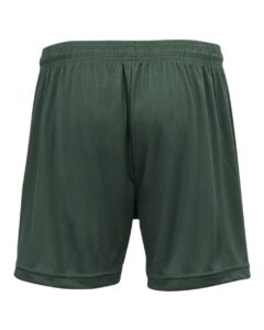 Badger 4116 Women’s B-Core 5″ Inseam Shorts – Forest (back)