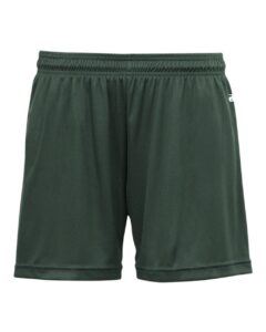 Badger 4116 Women’s B-Core 5″ Inseam Shorts – Forest