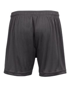 Badger 4116 Women’s B-Core 5″ Inseam Shorts – Graphite (back)