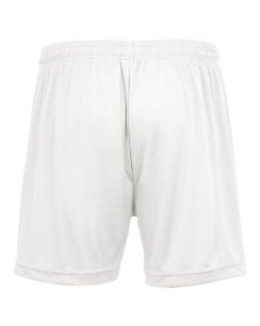 Badger 4116 Women’s B-Core 5″ Inseam Shorts – White (back)