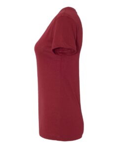 Next Level 1510 Women’s Ideal Tee – Cardinal (side)