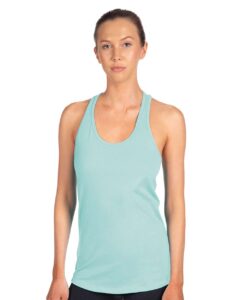 Next Level 1533 Women’s Ideal Racerback Tank – Cancun (on model)