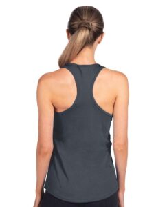 Next Level 1533 Women’s Ideal Racerback Tank – Indigo (on model back)