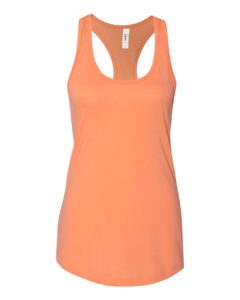 Next Level 1533 Women’s Ideal Racerback Tank – Light Orange