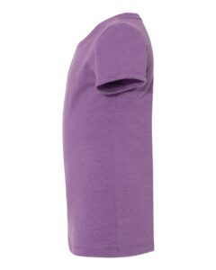Next Level 3712 Girls’ CVC Princess Tee – Purple Berry (side)
