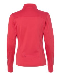 Independent Trading Co. EXP60PAZ Women’s Poly-Tech Full-Zip Track Jacket – Coral (back)