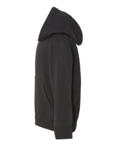 Independent Trading Co. PRM10TSB Toddler Special Blend Hooded Raglan Sweatshirt – Black (side)