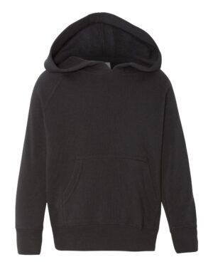 Independent Trading Co. PRM10TSB Toddler Special Blend Hooded Raglan Sweatshirt – Black