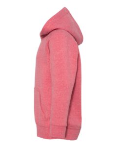 Independent Trading Co. PRM10TSB Toddler Special Blend Hooded Raglan Sweatshirt – Pomegranate (side)
