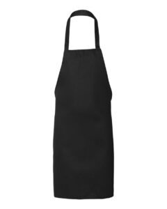 Q-Tees Q2010 Butcher Apron – Black