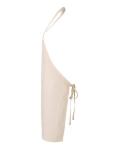 Q-Tees Q2010 Butcher Apron – Natural (side)