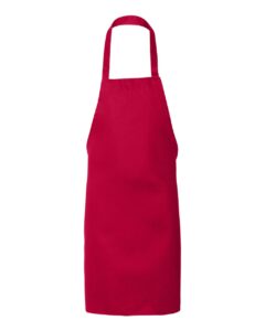 Q-Tees Q2010 Butcher Apron – Red