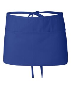Q-Tees Q2115 Waist Apron with Pockets – Royal