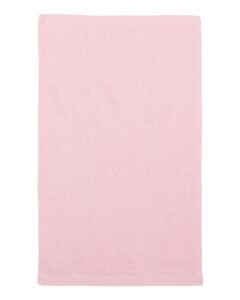 Q-Tees T18 Budget Rally Towel – Light Pink