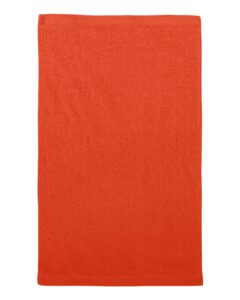 Q-Tees T18 Budget Rally Towel – Orange