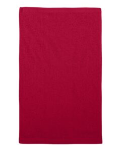 Q-Tees T18 Budget Rally Towel – Red
