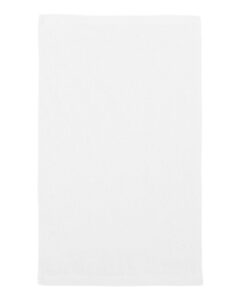 Q-Tees T18 Budget Rally Towel – White