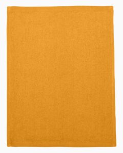 Q-Tees T600 Hemmed Fingertip Towel – Gold