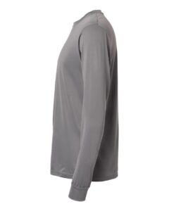 Augusta Sportswear 788 Unisex Nexgen Performance Long Sleeve T-Shirt – Graphite (side)
