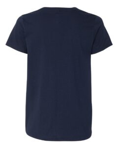 Hanes 5680 Women’s Essential-T T-Shirt – Navy (back)