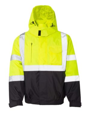 Kishigo JS121-122 Unisex Economy Bomber Jacket – Lime