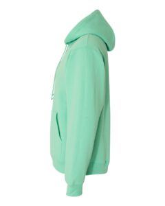 JERZEES 996MR Unisex NuBlend® Hooded Sweatshirt – Cool Mint (side)