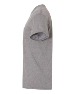 Gildan 5300 Unisex Heavy Cotton™ Pocket T-Shirt – Graphite Heather (side)