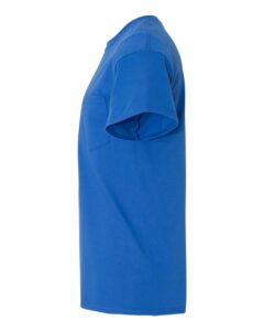 Gildan 5300 Unisex Heavy Cotton™ Pocket T-Shirt – Royal (side)