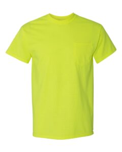 Gildan 5300 Unisex Heavy Cotton™ Pocket T-Shirt – Safety Green