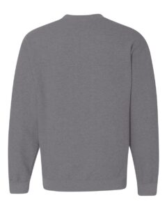 Gildan 18000 Unisex Heavy Blend™ Crewneck Sweatshirt – Graphite Heather (back)