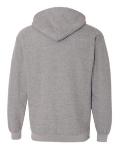 Gildan 18600 Unisex Heavy Blend™ Full-Zip Hooded Sweatshirt – Graphite Heather (back)