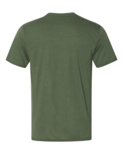 Gildan 42000 Unisex Performance® T-Shirt – Military Green (back)