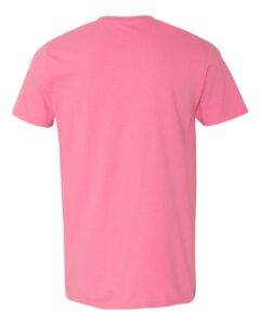 Gildan 64000 Unisex Softstyle® T-Shirt – Azalea (back)