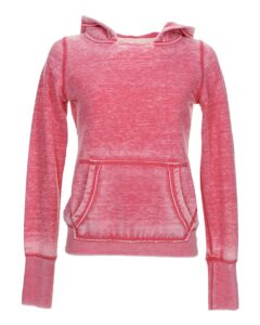 J. America 8912 Women’s Zen Fleece Hooded Sweatshirt – Wildberry
