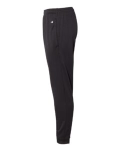 Badger 1475 Men’s Performance Fleece Joggers – Black (side)