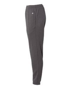 Badger 1475 Men’s Performance Fleece Joggers – Graphite (side)