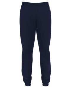 Badger 1475 Men’s Performance Fleece Joggers – Navy