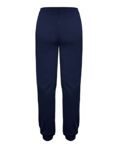 Badger 1476 Women’s Performance Fleece Joggers – Navy (back)