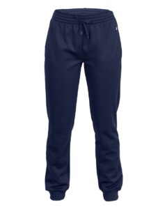 Badger 1476 Women’s Performance Fleece Joggers – Navy