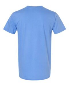 Hanes 4980 Unisex Perfect-T T-Shirt – Carolina Blue (back)