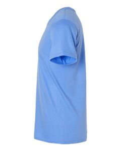 Hanes 4980 Unisex Perfect-T T-Shirt – Carolina Blue (side)
