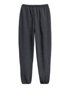 Hanes P650 Unisex EcoSmart® Sweatpants – Charcoal Heather