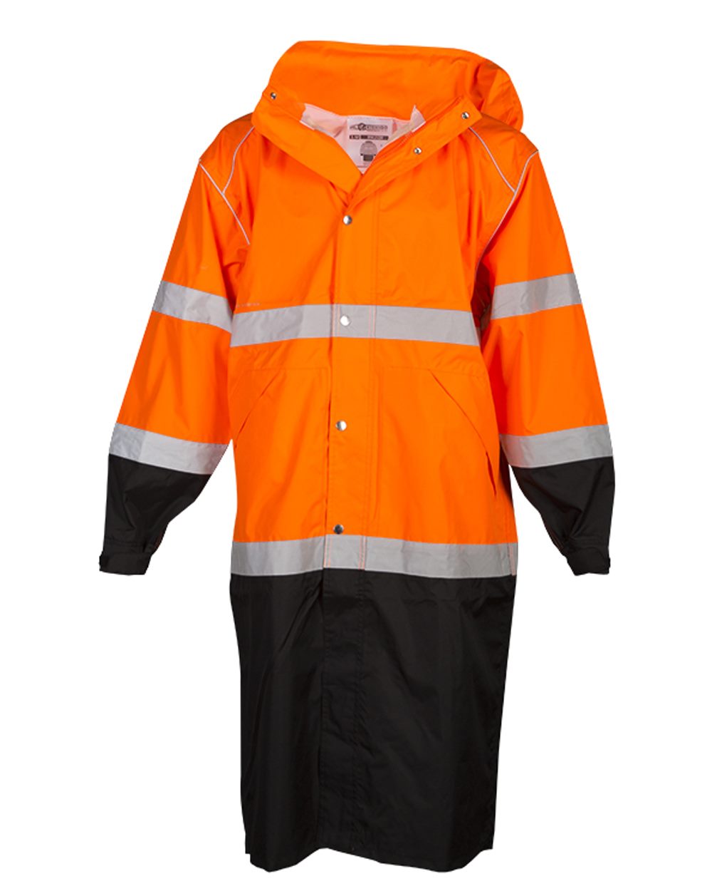 Kishigo RWJ108-109 Unisex Premium Brilliant Series® Long Rain Coat Kishigo RWJ108-109 Unisex Premium Brilliant Series® Long Rain Coat