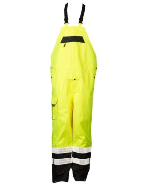 Kishigo RWB106-107 Unisex Premium Black Series® Rainwear Bib