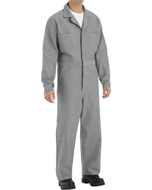 Red Kap Men’s Button-Front Cotton Coverall