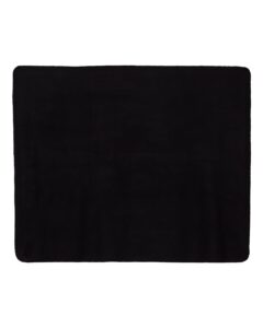 Alpine Fleece 8700 Fleece Throw Blanket – Black
